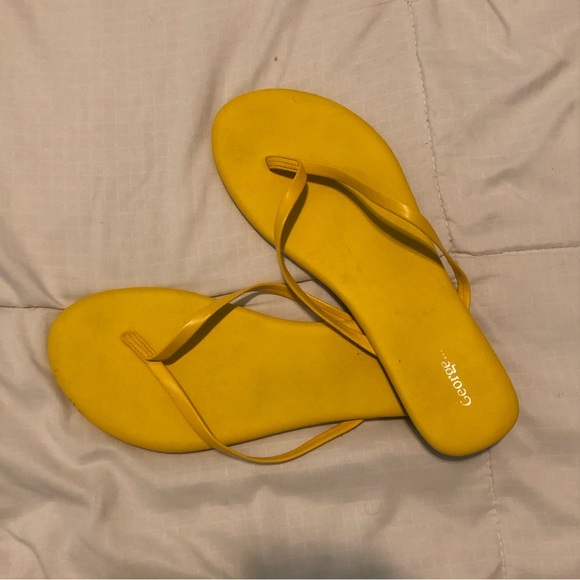 3/20$ George - Yellow Sandals - Picture 1 of 4